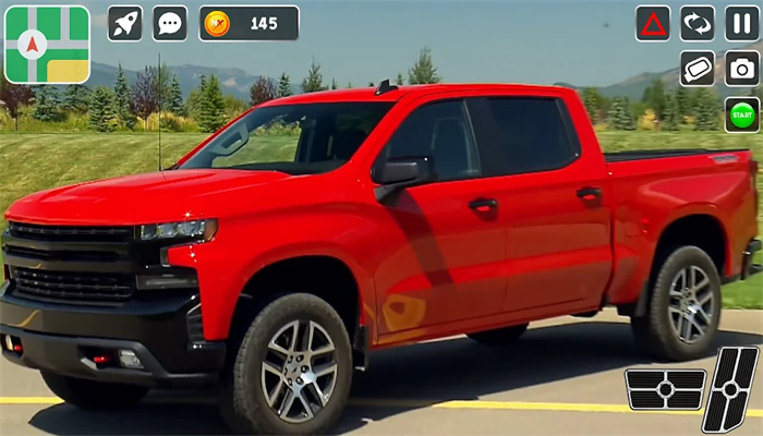 西尔维拉多越野皮卡(Offroadpickuptruck)图3