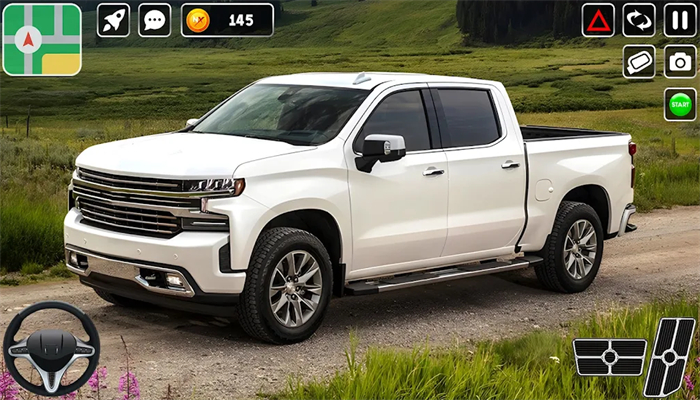西尔维拉多越野皮卡(Offroadpickuptruck)图1