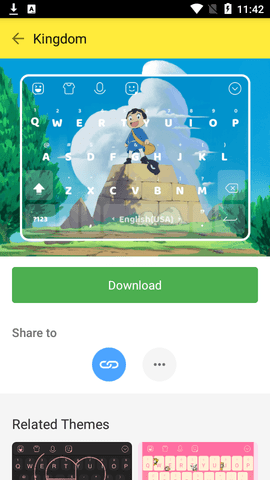 facemoji keyboard输入法app图3