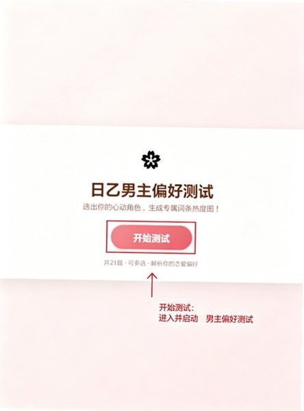 日乙男主偏好测试图2